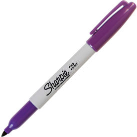 Permanent Marker, Fine Point, Purple Ink, Dozen