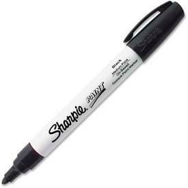 Oil-Based Paint Marker, Medium Tip, Black Ink