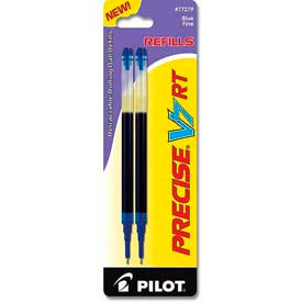 Precise V7 RT Rolling Ball Refill, Fine, Blue Ink, 2/Pack