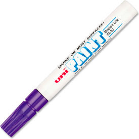 Uni Paint Marker, Oil-Based, Medium, Violet Ink