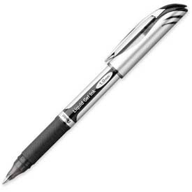EnerGel Liquid Gel Ink Pen, Refillable, 1.0mm, Black Barrel/Ink