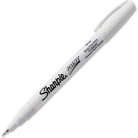 Permanent Paint Marker, Fine, Bullet Tip, White Ink