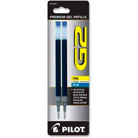 G2 Gel Ink Refill, Fine Point, Blue Ink, 2/Pack