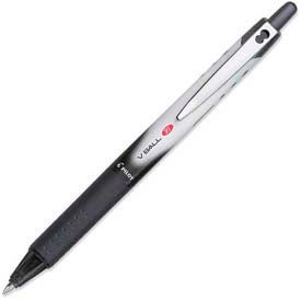 V Ball RT Rolling Ball Retractable Pen, Extra Fine, 0.5mm, Black Barrel/Ink, Dozen