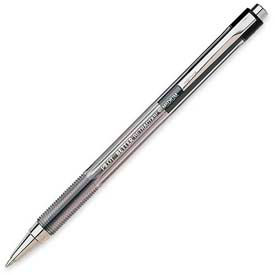 Better Retractable Ballpoint Pen, Refillable, Non-Slip Grip, Medium Point, Black Ink, 12-Pack