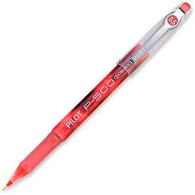 Precise P-500 Gel Rollerball Pen, Extra Fine, 0.5mm, Red Barrel/Ink, Dozen