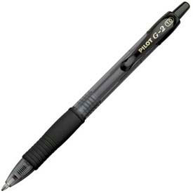 G2 Gel Retractable Rollerball Pen, Bold, 1.0mm, Black Ink, Dozen