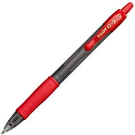 G2 Gel Retractable Rollerball Pen, Bold, 1.0mm, Red Ink, Dozen