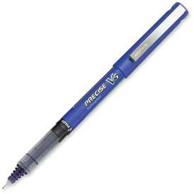 Precise V5 Rollerball Pen, Non-Refillable, Extra Fine, 0.5mm, Purple Ink, Dozen