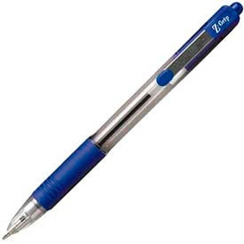 Z-Grip Ballpoint Retractable Pen, 1.0mm, Blue Ink, Dozen