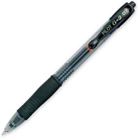 G2 Gel Retractable Rollerball Pen, Fine Point, 0.7mm, Black Ink, Pack of 12