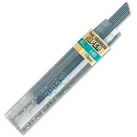 Super Hi-Polymer Lead Refill, HB Leads, 0.7mm, Black, 12/Tube
