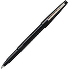 Rollerball Pen, 0.8mm, Black Barrel/Ink, Dozen