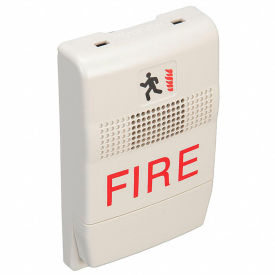 Genesis Chime/Strobe, Temp, Hi-Lo, White, Marked Fire