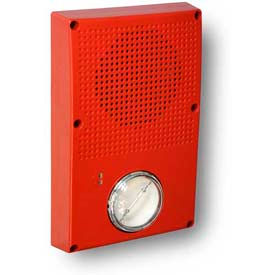 Outdoor Speaker Strobe, White, No Fire