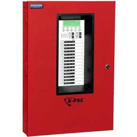 FX-5R Conventional Fire Alarm Control Panels, 5 Zone, 120V, Red