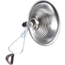Clamp Light - 8 1/2" Aluminum Reflector - 6' 18/2 SPT-2 Cord