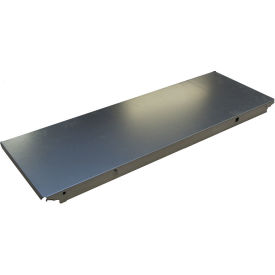 Bulk Storage Rack Galvanized Metal Shelf, 48"W X 12"D
