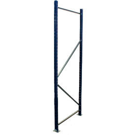 Bulk Storage Rack Upright, 96"Hx30"D, 8489 Lbs. Cap.