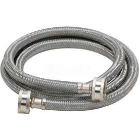 Washing Machine Supply 3/4 In. F.H.T. X 3/4 In. F.H.T. X 60 In. - Stainless Steel