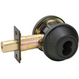 Double Cylinder Deadbolt, Interchangeable Core, Oil Rubbed Bronze