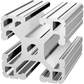 1-1/2" X 1-1/2" Lite T-Slotted Profile, 97" Stock Bar