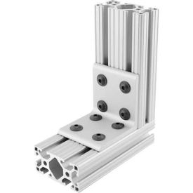 80/20 8 Hole Inside Corner Bracket