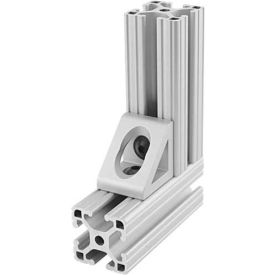 80/20 2 Hole Inside Gusset Corner Bracket, 1.5"W
