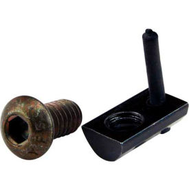 80/20 3394 1/4-20 x 1/2" Button Head Socket Cap Screw and Roll-In T-Nut with Flex Handle