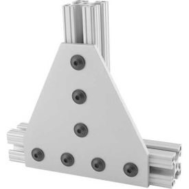 80/20 15 S 7 Hole Tee Flat Plate, 6" L