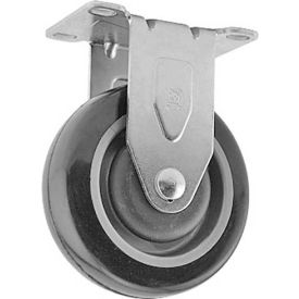 80/20 2335 Deluxe Flange Mount Caster, Rigid Without Brake