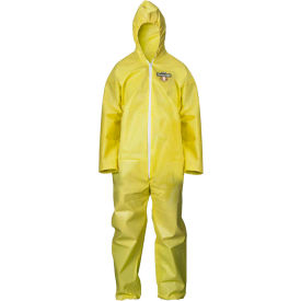 ChemMax1 Coverall, Attached Hood, Elastic Wrists & Ankles, XL, 25/Case