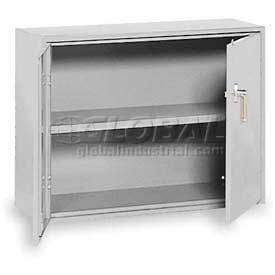Handy Wall Mount Cabinet, 36"W x 13"D x 27"H, Assembled, Textured Dove Gray
