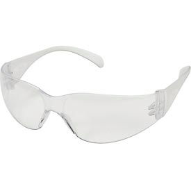 Virtua Safety Glasses, Clear Uncoated Lens