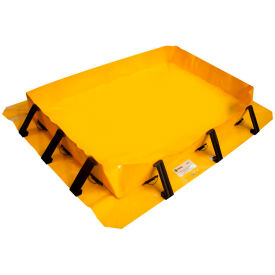 Stinger Yellow Jacket Containment Berm Fuel & Chemical Resistant, 8' X 8' X 8"
