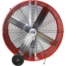 42" Heavy Duty Portable Barrel Fan, 2 Speed, 13,300 CFM, 1/2 HP