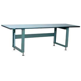 4000 Series Workbench W/ ESD Laminate Top & Power Lift, 96"W x 36"D, Gray