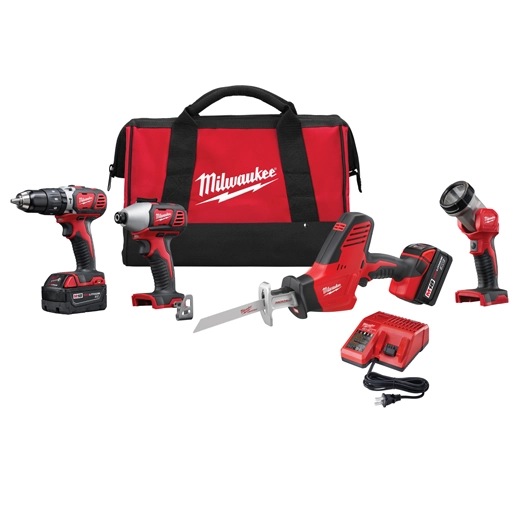 M18 Cordless Li-Ion 4-Tool Combo Kit