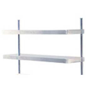 Optional SS Cantilever shelf for AIFT model tables, 12"W x 1-1/2"H x 48"L