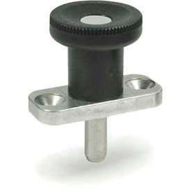 Plate Mount Indexing Plunger - Lock-Out Type Stainless Steel .31"x.71" Pin