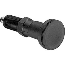 Indexing Plunger-Lock-Out Type Black Oxide Steel 3/8-24 Thread