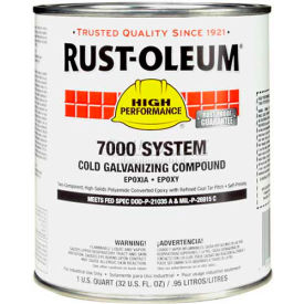 7000 System <500 VOC Cold Galvanizing Compound Quart 206194t
