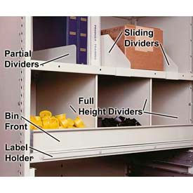 Label Holder 30"W, Gray