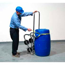 Clamp-On Strap Kit for Rimless Plastic Drum for use with Drum Truck