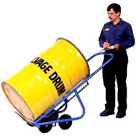 4-Wheel Self-Standing Drum Truck 1000 Lb. Capacity