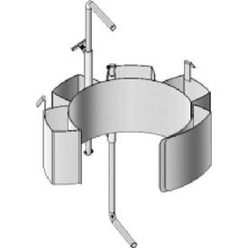 Stainless Steel Drum Adaptor 55/30SS-19 for 18.5"- 19" Diameter Drum