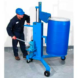 Manual Lift Drum Lifter & Palletizer - For Rimmed Drum - Model 82H - 1000 Lb. Capacity