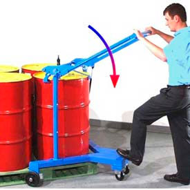 Drum Spotter & Palletizer - 55 Gallon Rimmed Drum - 800 Lb. Capacity