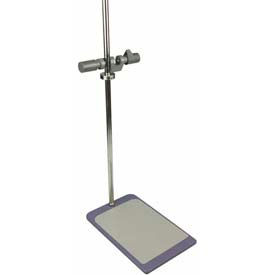 Plate Stand with Support Rod and Clamp, Use with OS20/OS40 Overhead Stirrers
