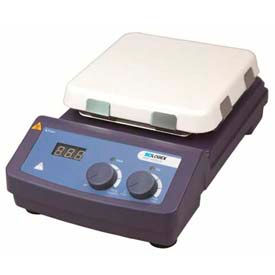 LED Digital 7x7 Hotplate Stirrer, Ceramic-Glass Plate, 110V, 50/60Hz